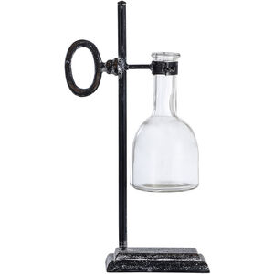 Key Potion Antique Iron and Clear Table Top Accessory